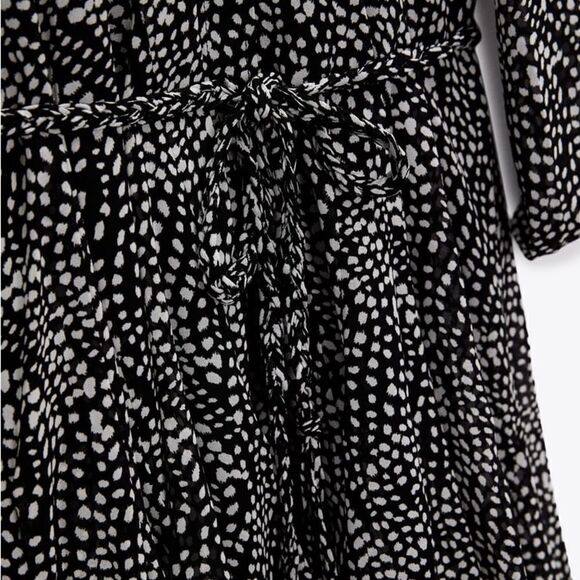 Zara Print Shirt Dress New - Picture 2 of 8